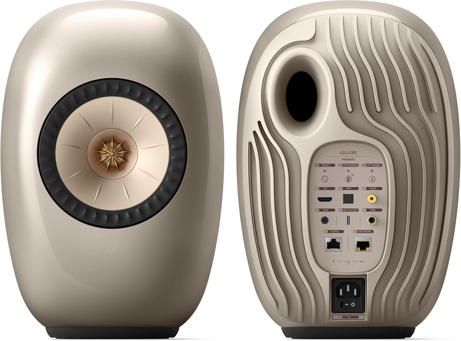 KEF LS Luxe Active Wireless HiFi Bookshelf Speakers (Pair, Dusk Titanium) 5 71d1eTHZssL. AC SL1500