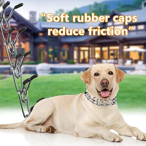 Miniatura 7 de Collar antitirones para perro, collar de martingala para perros grandes, medianos y pequeños (M (cuello 16-18 pulgadas, peso alrededor de 50 libras))
