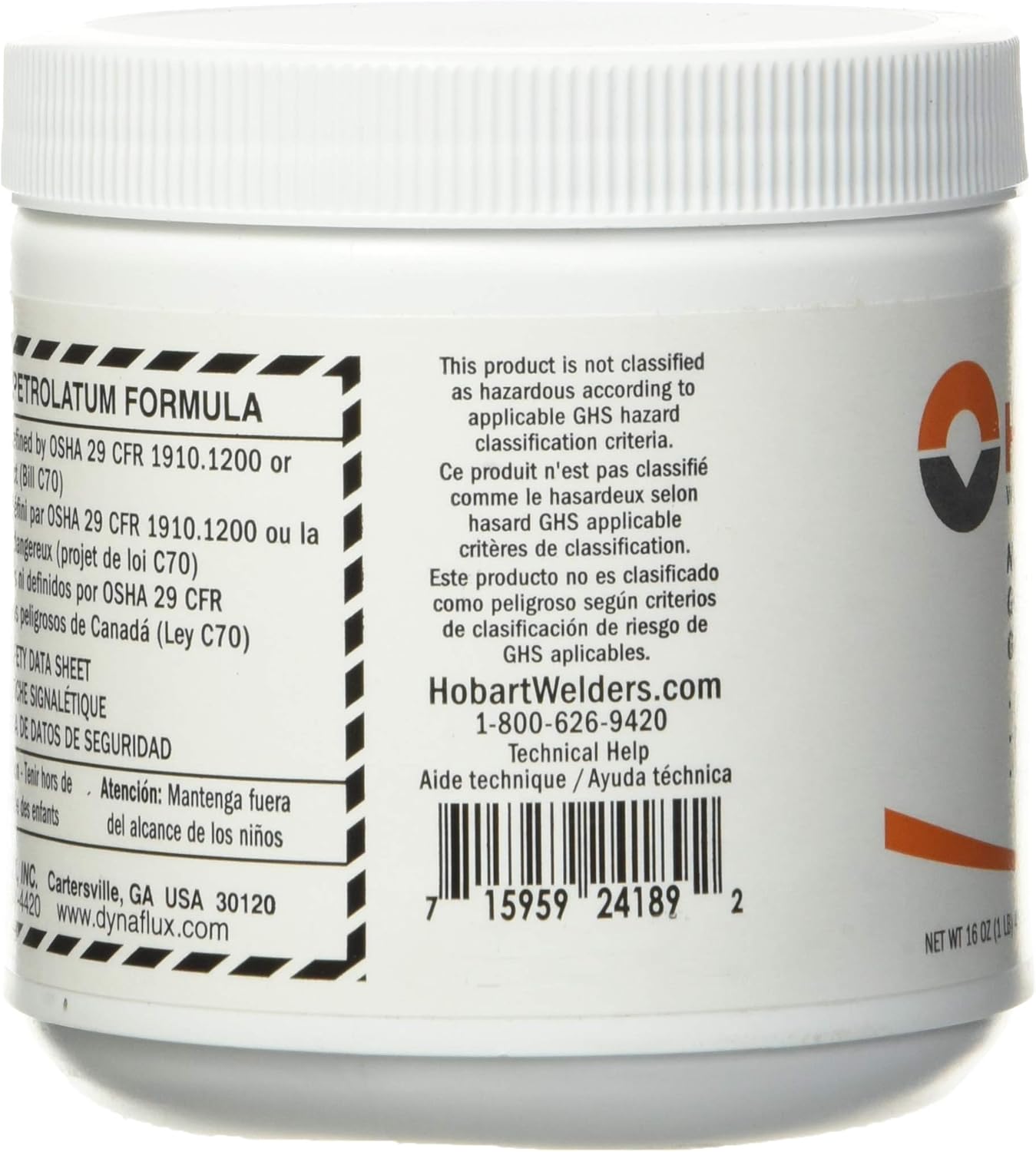 Hobart 770074 Welding Mig Accessory Nozzle Gel - Arc Welding Nozzles - 