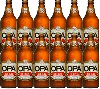 Pack 12 unidades Cerveja Puro Malte Pilsen teor 4,6% 600ml Opa Bier