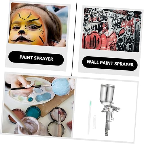 Miniatura 8 de Pulverizador de reparación de alta presión Spray Aerógrafo de aluminio Pulverizador de alta presión Herramienta de pintura neumática Pulverizador de