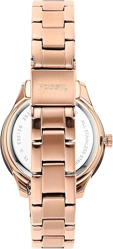 Miniatura 5 de Fossil Stella Quartz - Reloj cronógrafo de acero inoxidable para mujer