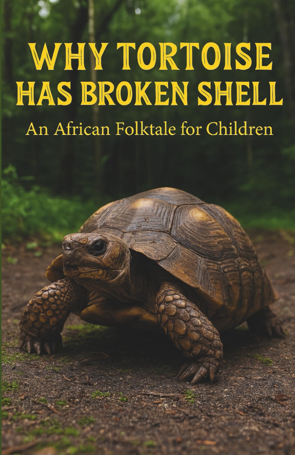 WHY TORTOISE HAS BROKEN SHELL: An African Folktale for Children Ages 8–12