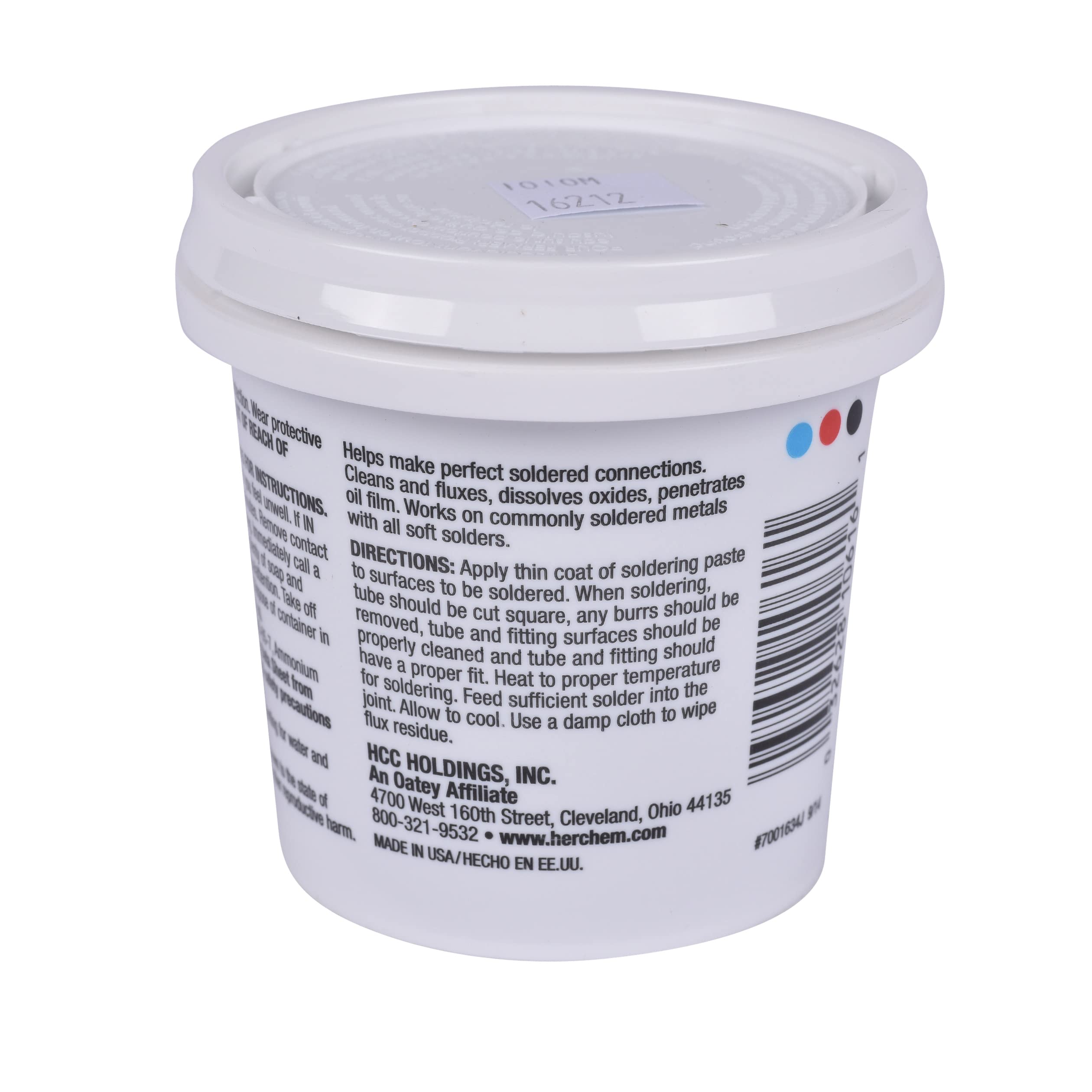 Oatey 10616 Hercules Climate Smooth pasta lutownicza