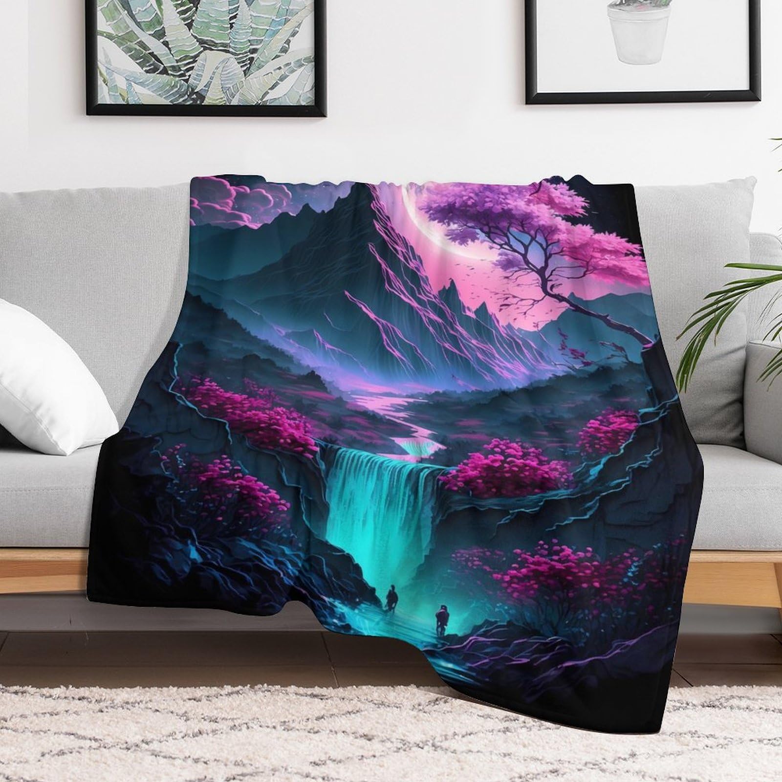 Couverture berger allemand plaid canapé pour vos soirées cocooning devant la télé