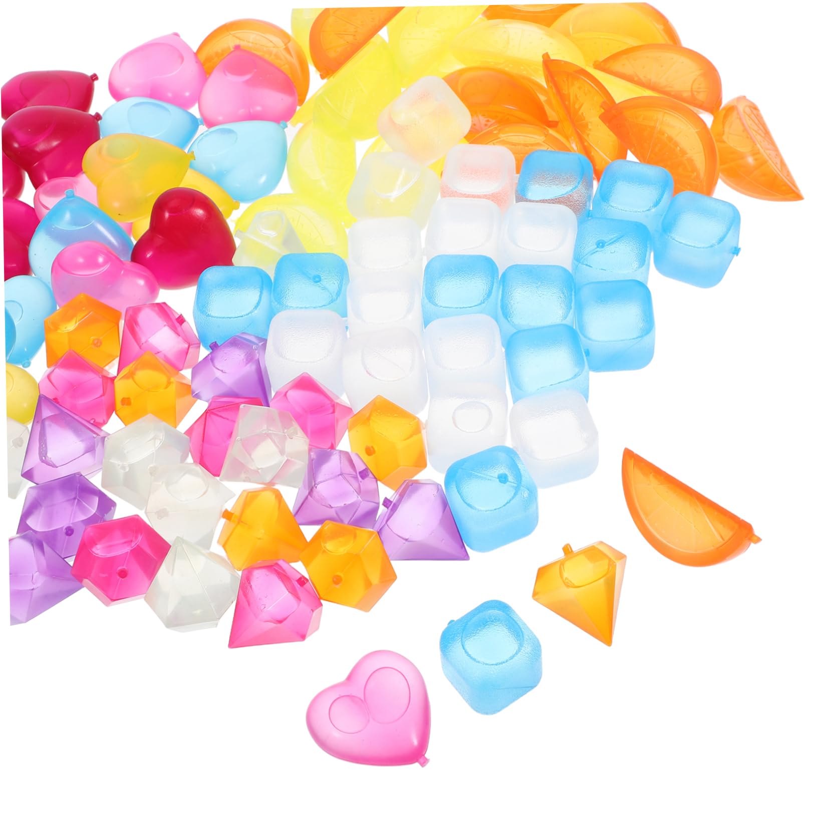 Cubitos de Hielo Reutilizables 96 Piezas de Plástico