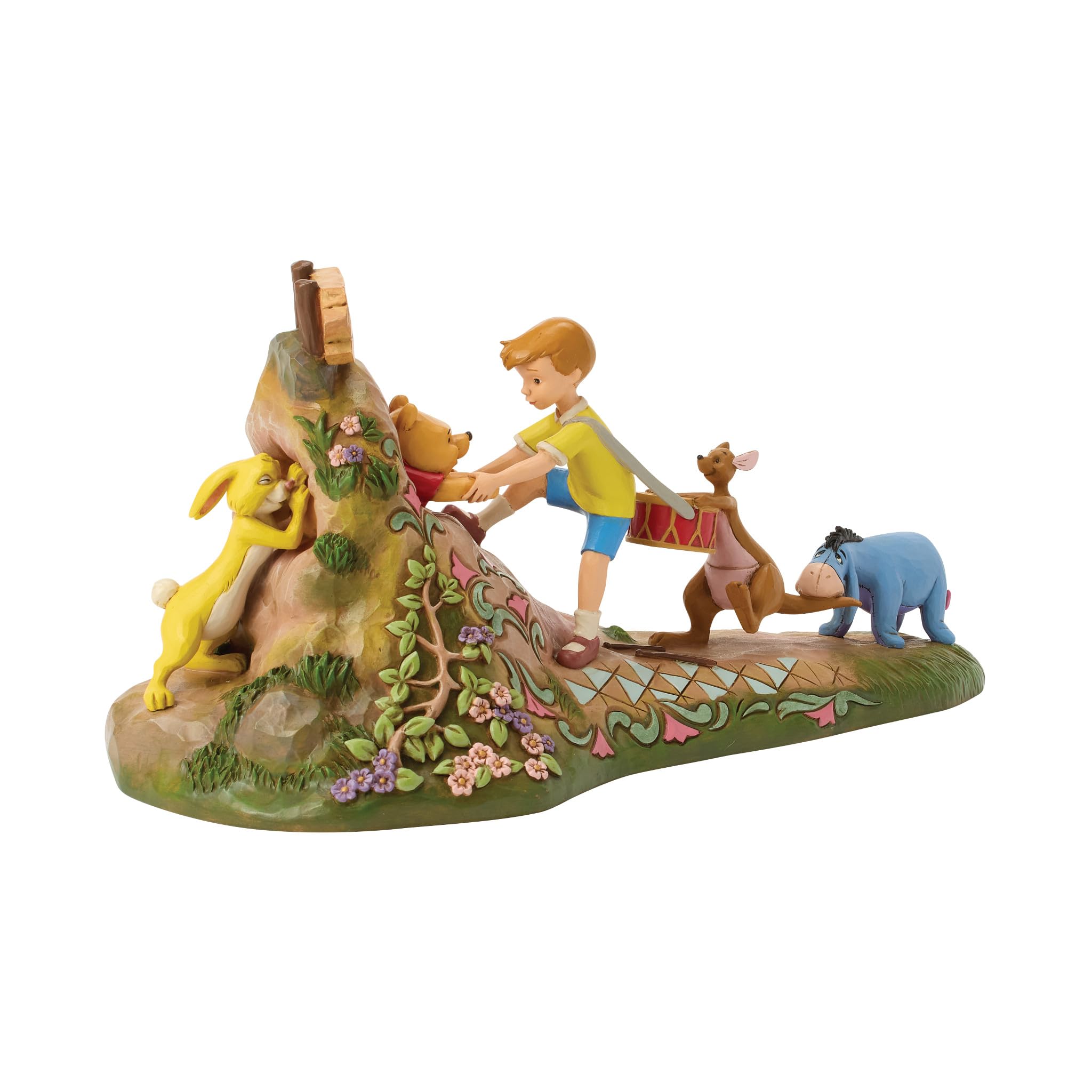 Disney Traditions Pooh and Friends - Figura Decorativa de Aniversario