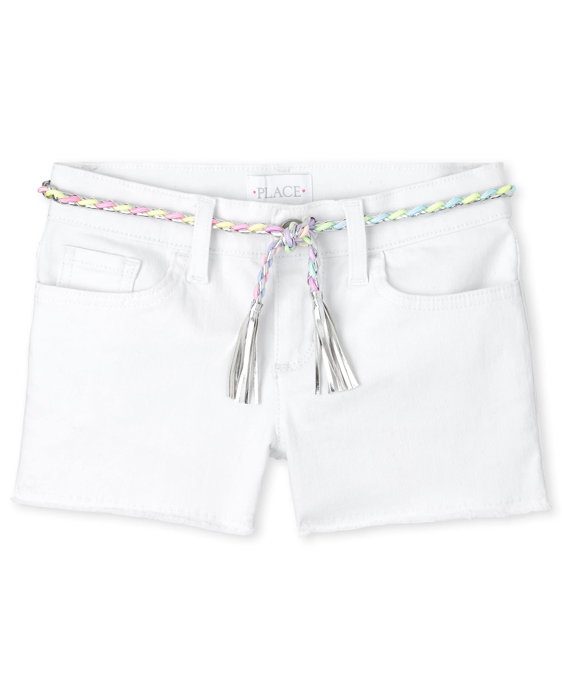 The Children's Place Girls Denim Shortie Shorts
