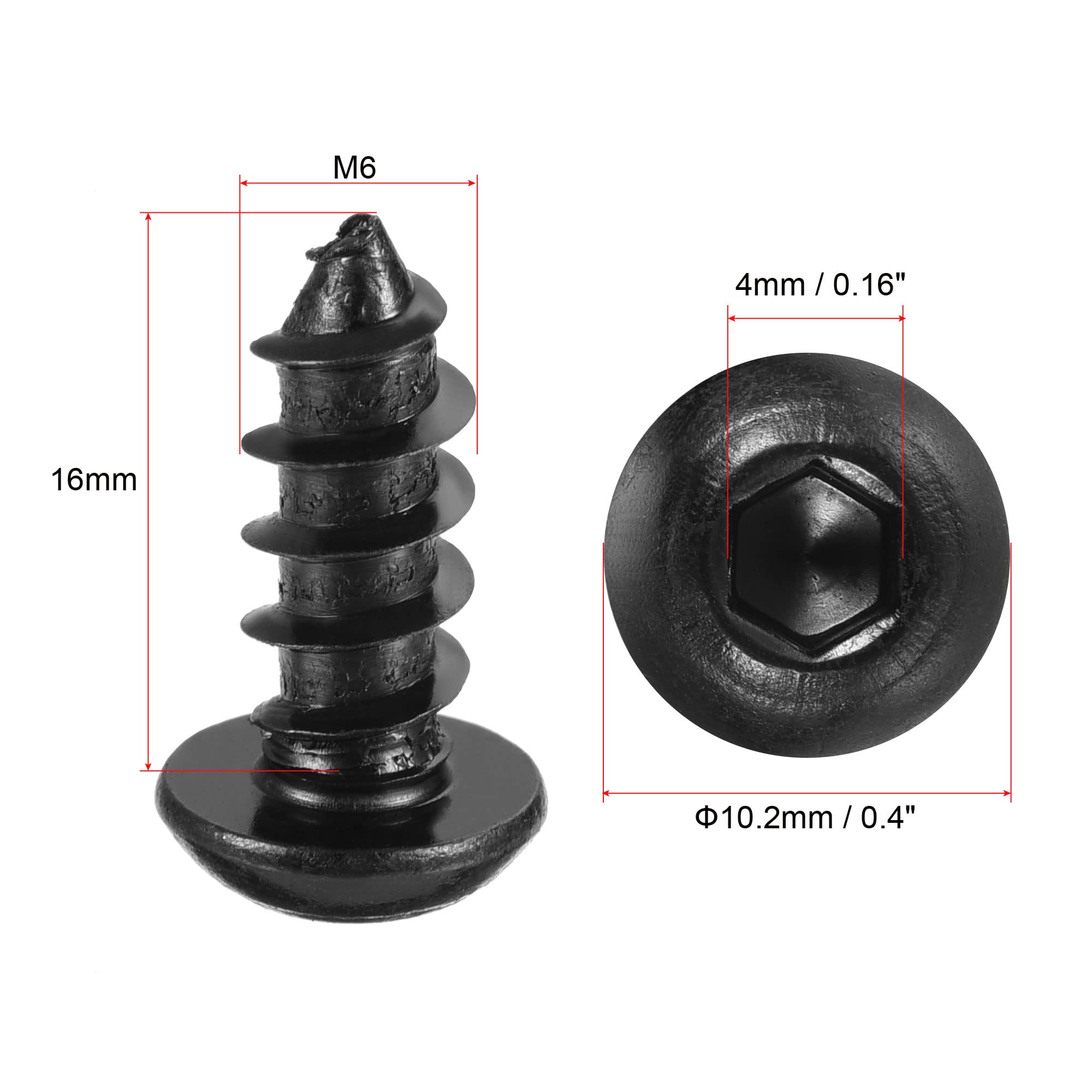 Set Viti A Bussola Esagonali In Acciaio Inox 304 - Filettatura Fine DIN913 Da M6 A M16