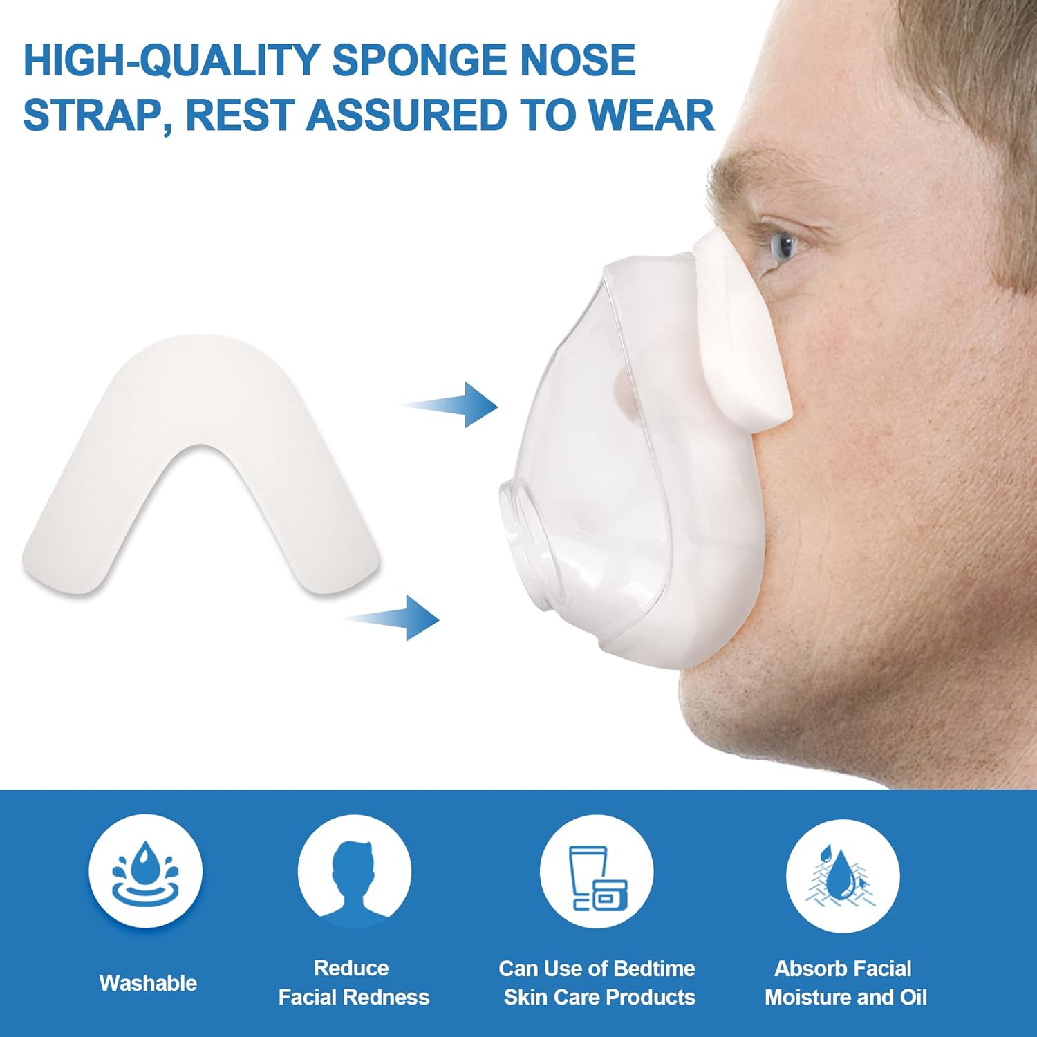 Buy 12PCS Nose Pads for Masks, Nose Protector for Reducing Pressure