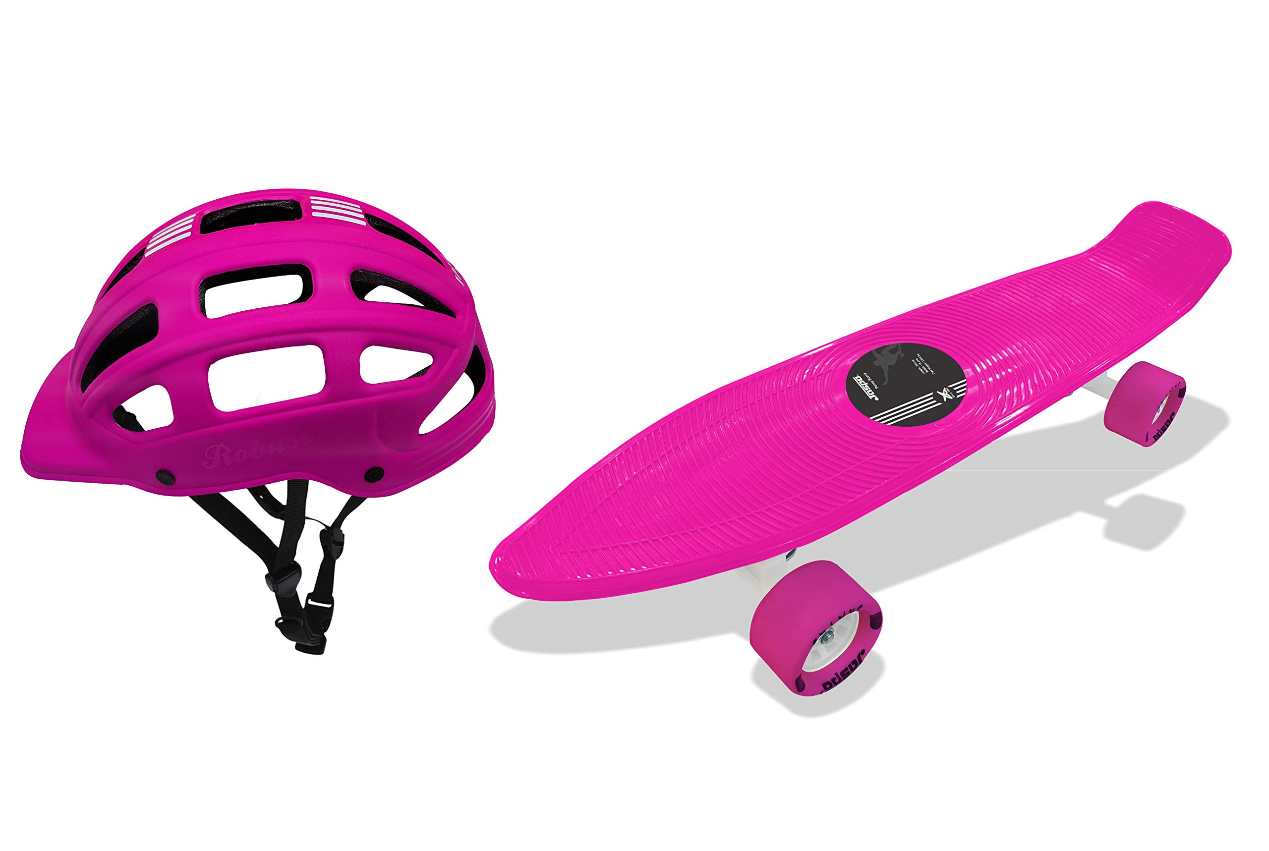 jaspo Ride on Penny Board Dual Fiber Polypropylene Skateboard Combo for Age Group Upto 10 Years (22" x 5.5" Pink) (B07WPVTMPK) Amazon Price History, Amazon Price Tracker