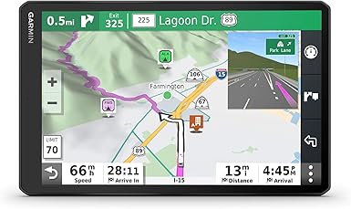 garmin rv 1090 10 rv navigator edge to edge display custom routing for size and weight of your rvtrailer