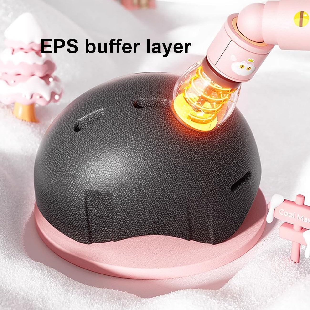 DOT Approved Kids Motorcycle Half Helmet with Sun Visor Open Face Youth Child Four Wheeler Helmet ABS Shell Cute ATV Helmet for Dirt-Bike Electric Scooter Cruiser Moped Go-Kart