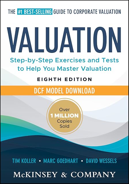 Portada de Valuation: Measuring and Managing the Value of Companies: Book + DCF Model Download