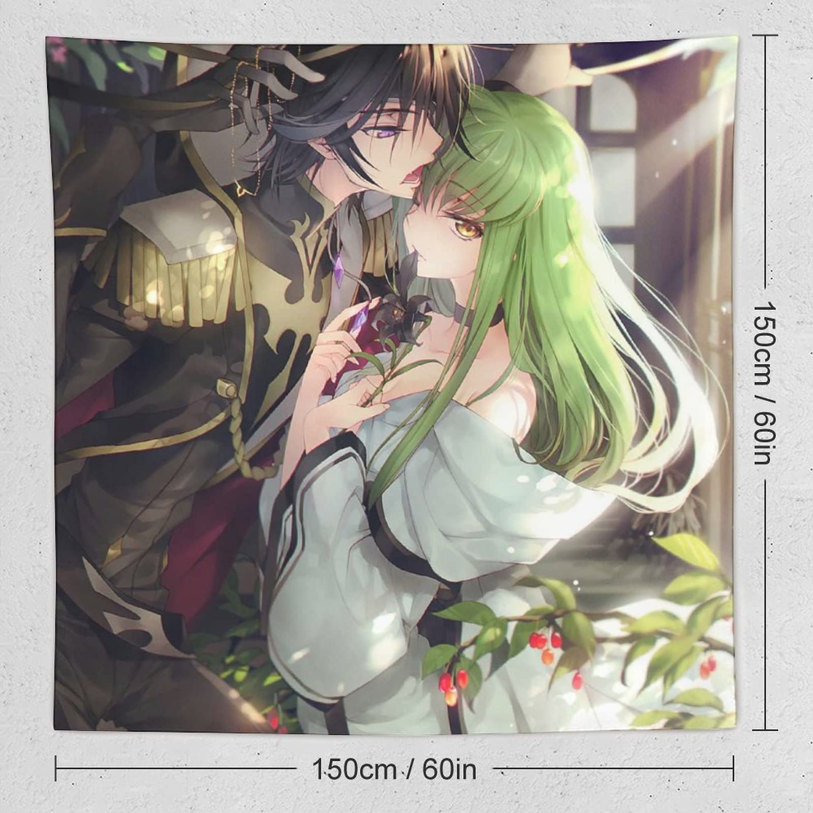 Amazon.co.jp: タペストリー コードギアス 反逆のルルーシュ ルルC