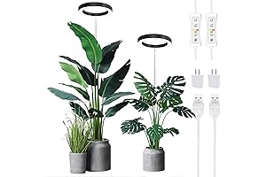 Yadoker Plant Grow Light, LEDs Light up Your Indoor Gardens