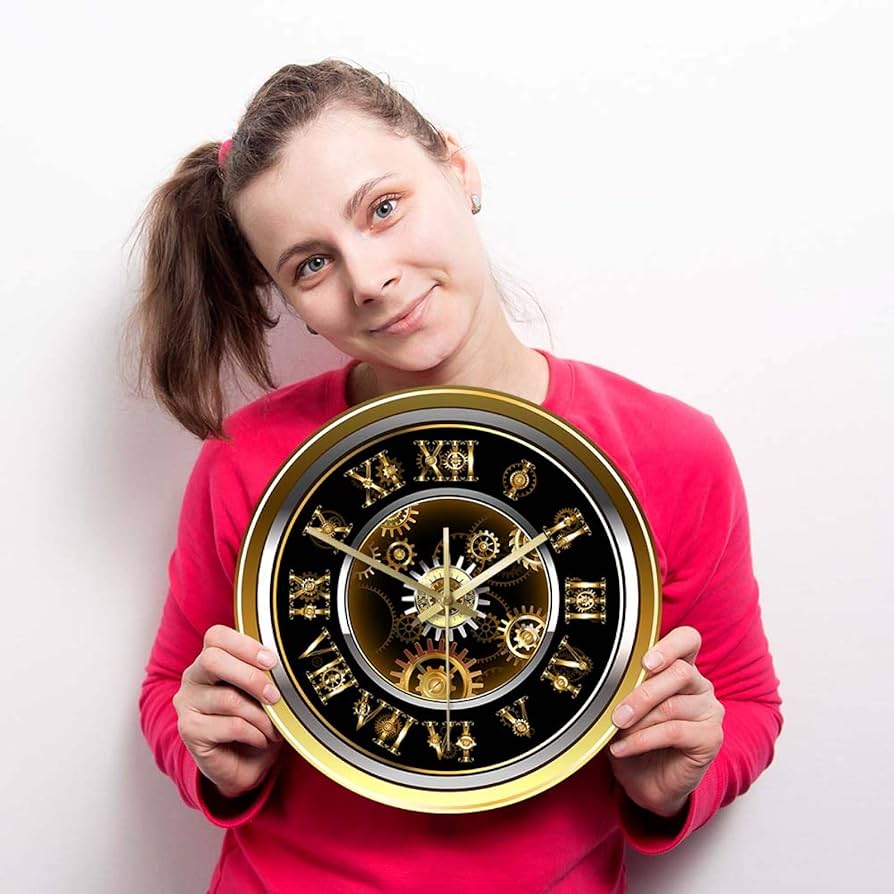 Amazon.co.jp: 壁時計時計じかけのスチームパンクスタイルモダン