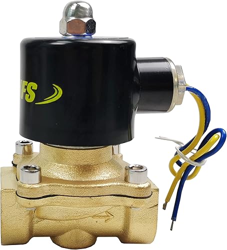 Miniatura 5 de HFS válvula solenoide eléctrica 110 vatios Ac o 12 vatios Dc para agua, aire, gas, combustibles Nc - 14, 12, 34 pulgadas, 1 pulgada NPT disponible,