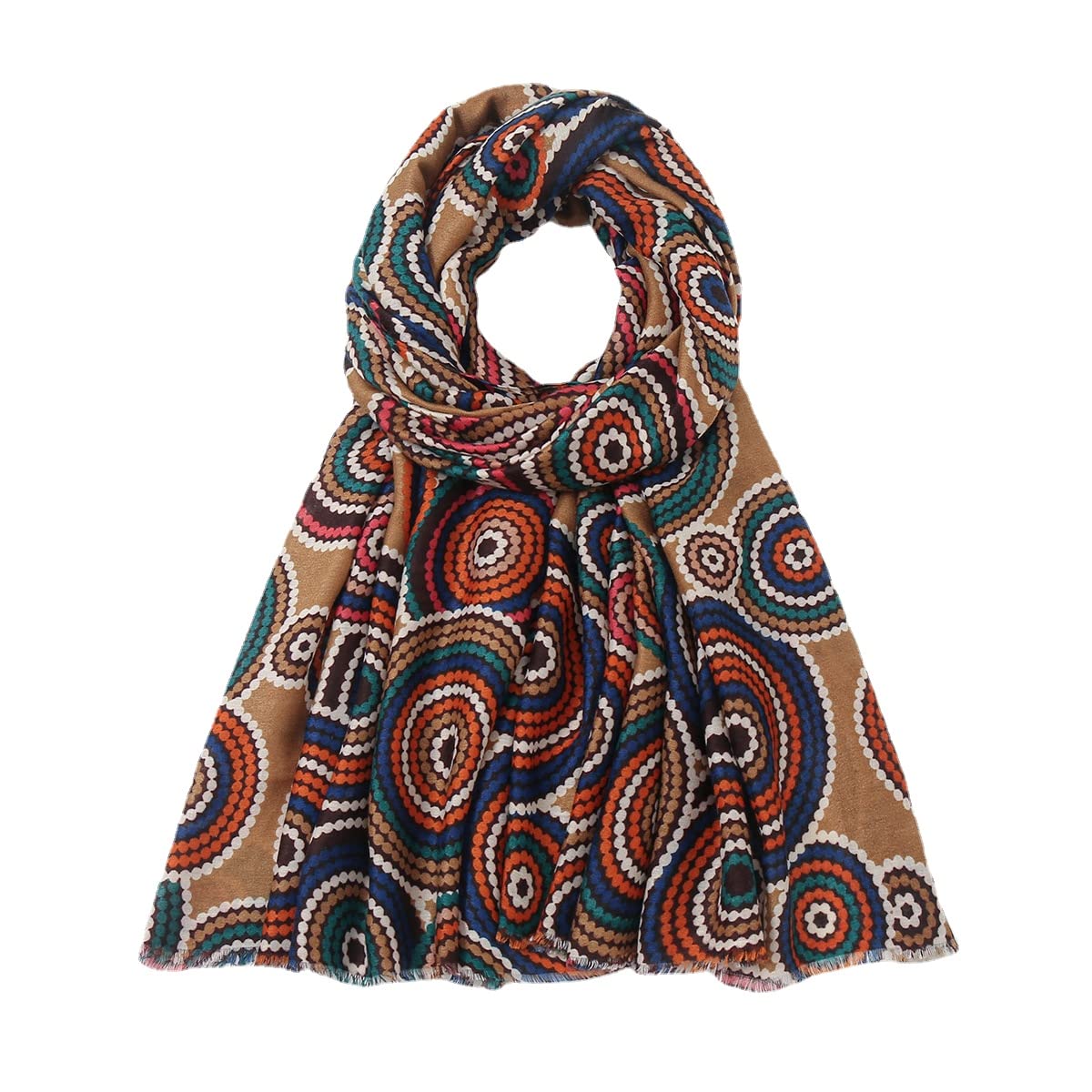 LJGFW Spring And Autumn Bohemian Style Flowers Scarves Turbans Headband African Hijab Shawls Wraps Bandana Malaysia Scarfs