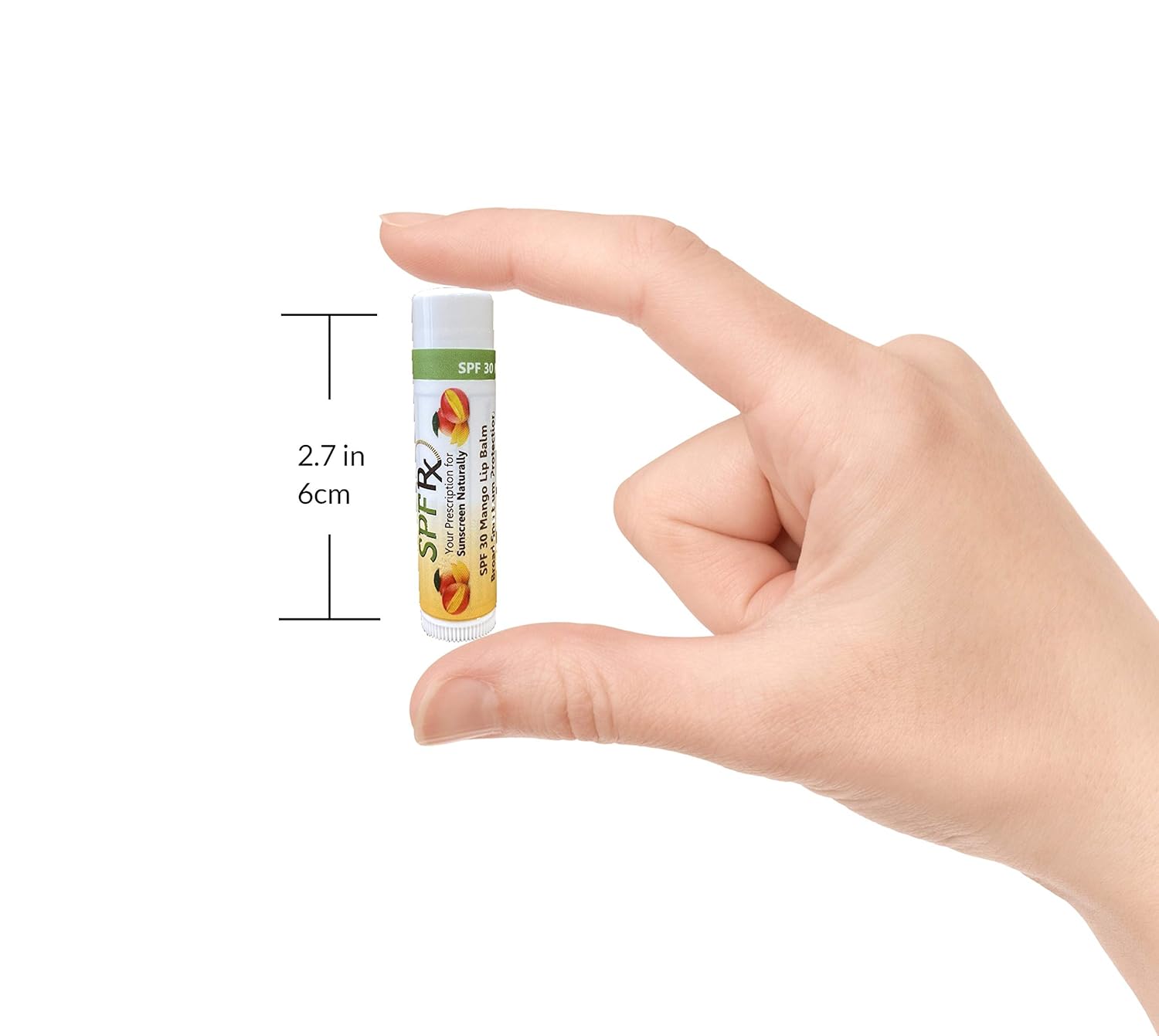 SPF Rx, SPF 30 Mango Sunscreen Lip Balm Broad Spectrum Protection, Rapid Relief for Dry Chapped Lips, Superior Protection Against UVA & UVB Rays - 0.15 oz, (36 Pack)