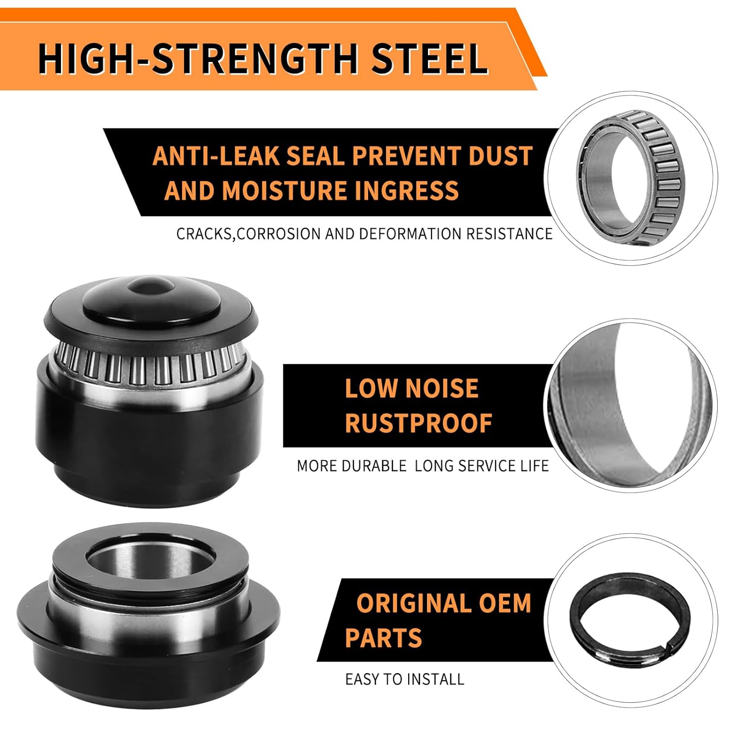 Motorcycle Headset Fork Bearing Kit for Surron Light Bee X, Sur Ron Off-Road Dirtbike Original Motorcycle Accessories Sur-Ron Parts