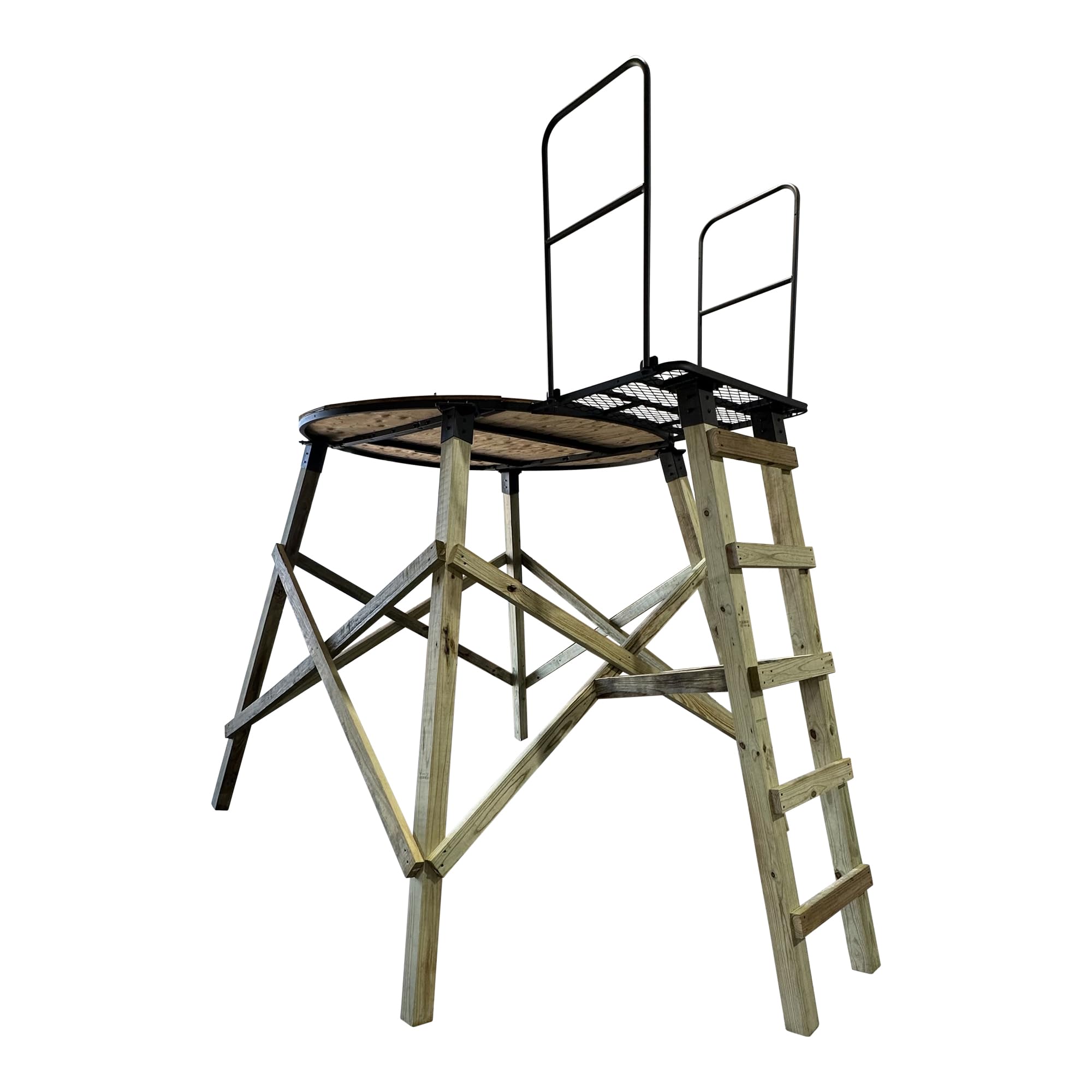 NEXCAM RAM 700 Platform, 4×4 Receivers, and Landing with Hand Rails