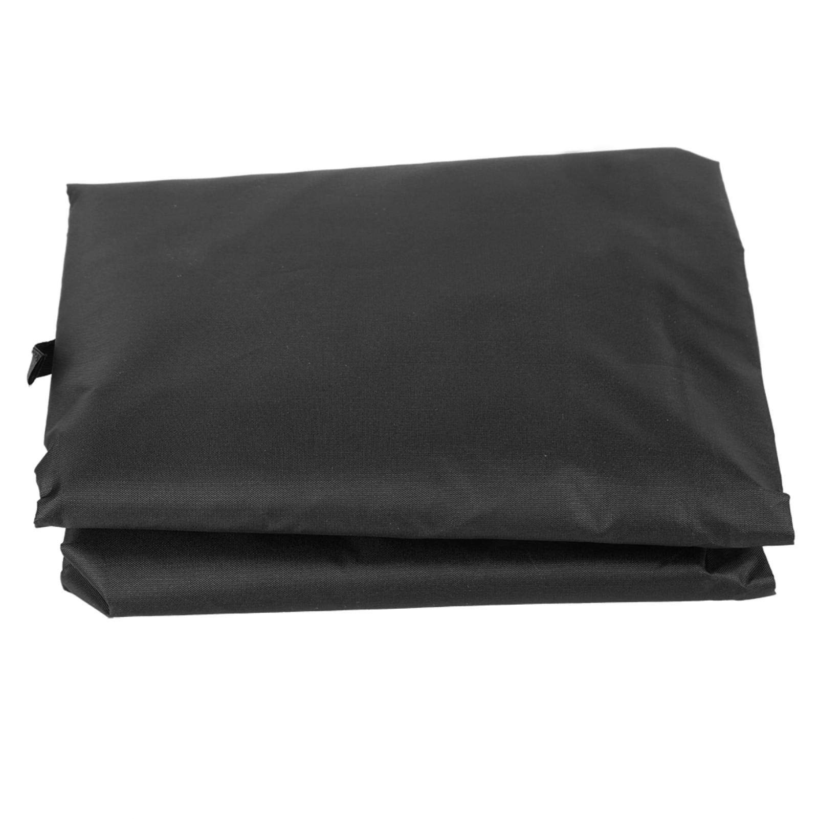 Omabeta Columpio al Aire Libre Silla de 3 Asientos Cojín Impermeable Reemplazo Funda de Asiento de Columpio Cubierta de protección para Silla de Columpio para Patio Exterior para Patio, jardín(Negro)