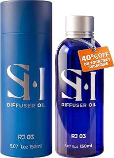 Rio de Janeiro RJ03 Hotel Diffuser Oil Refill, 5.07oz (150ml) | Bergamot & Sea Notes, Lavender & Jasmine, Ambergris & Musk | Luxury 5-Star Hotel Fragrance | Waterless