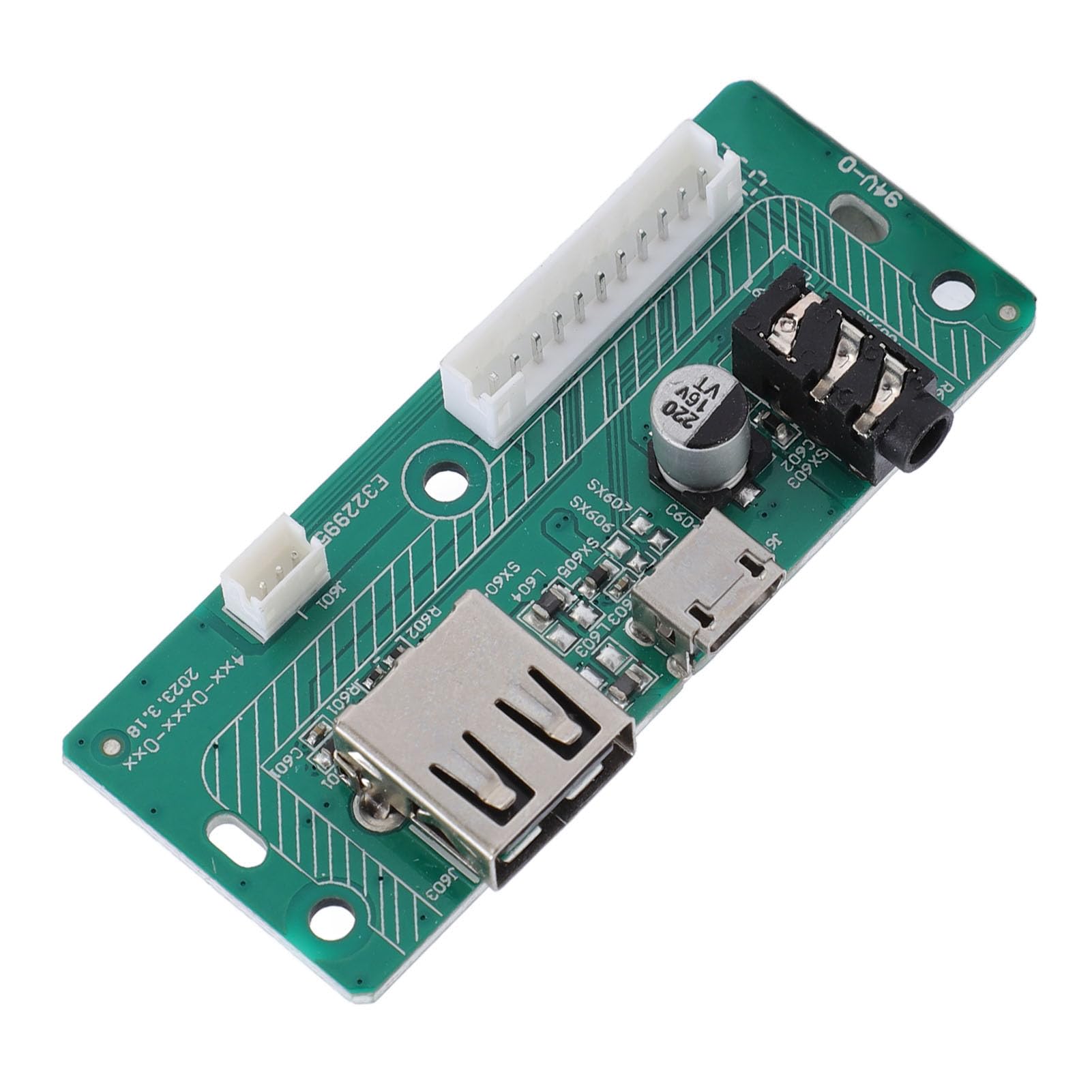 Annadue Module de Port de Chargement de Haut-Parleur, Port de Chargement USB, Prise Sonore, Remplacement Rapide de la Carte de Circuit imprimé pour Charge 3 Version TL