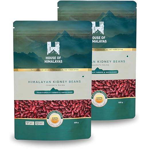House of Himalayas Chakrata Rajma Wine Red Himalayan Kidney