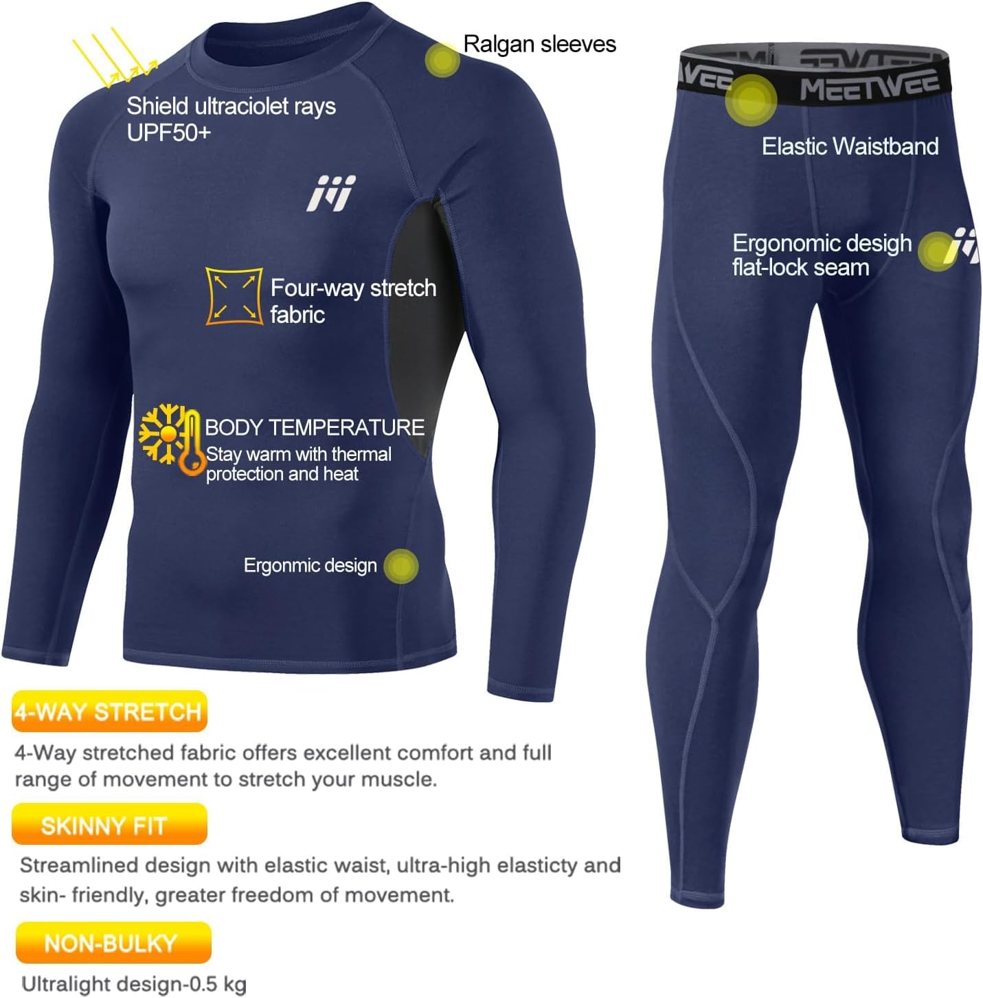 MEETWEE Men's Long Sleeves - Image 2