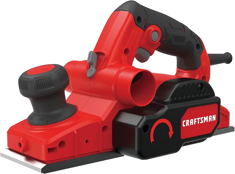 CRAFTSMAN Hand Planer, 6 amperios, 5/64 pulgadas (CMEW300) - Amazon Vine