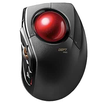 ELECOM DEFT PRO M-DPT1MRXBK トラックボールマウス本体 トラックボール“DEFT PRO”（人差し指操作タイプ） | エレコム