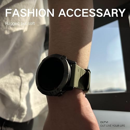 Miniatura 2 de Correa de reloj de 1.024 in para Garmin Fenix 7x Sapphire Solar Fenix 6x Pro Solar Fenix 5x 3 horas de liberación rápida de silicona para reloj de