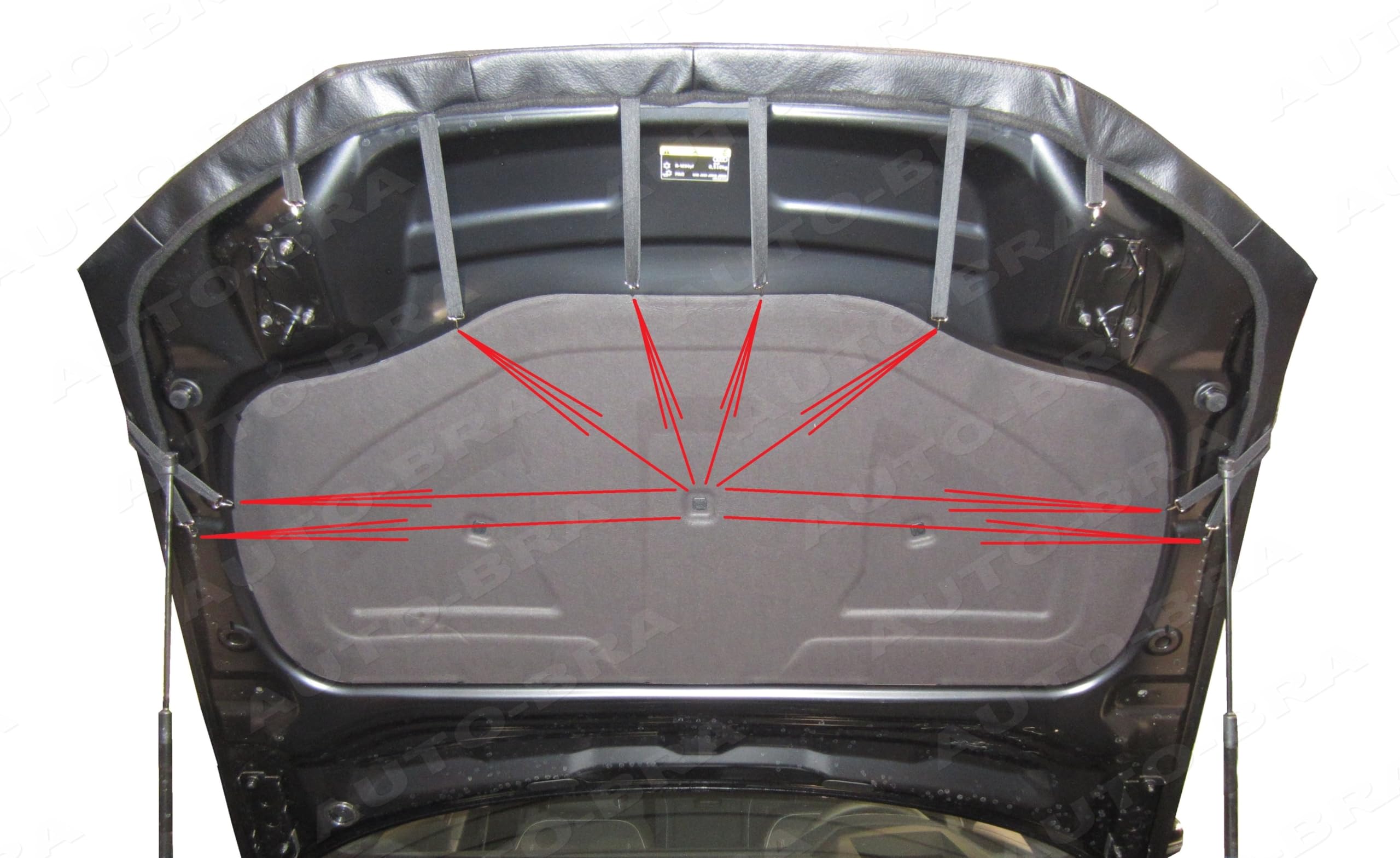 AB3-00259 Auto Bra kompatibel mit Audi S6 A6 C8 Bj. seit 2018 Haubenbra Steinschlagschutz Tuning AUTO-BRA