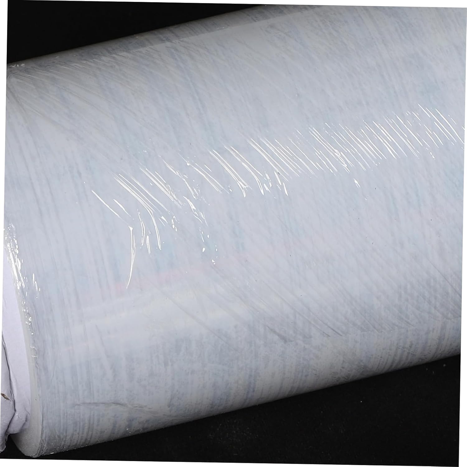 Angoily Clear Stretch Film Roll Wide Plastic Moving Wrap for Industrial Shipping and Packing Heavy Duty Self-adhering Packaging Film for Easy Use and Secure Storage