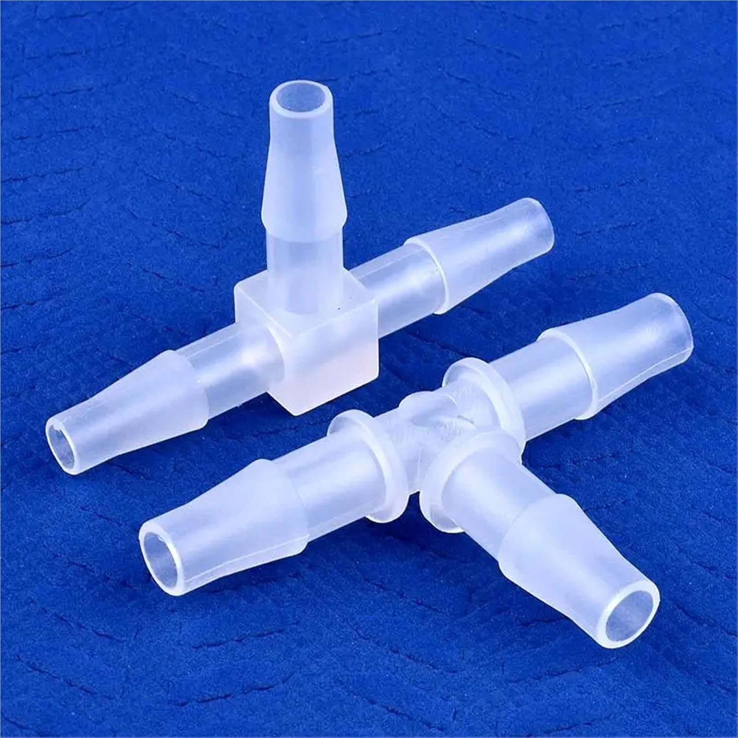 5~200pcs 1.6~15.8mm Plastic Tee Connectors Aquarium Fish Tank Adapter Air Pump Hose Pagoda Joints Irrigation System Pipe Joint(15.8mm,20 Pieces)