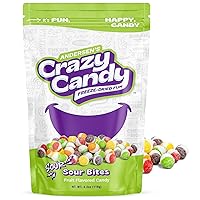 Vista 17 de Crazy Candy - Caramelo congelado - Caramelo dulce transformado de caramelo dulce de agua salada, textura crujiente ligera, bolsa resellable de 2.4