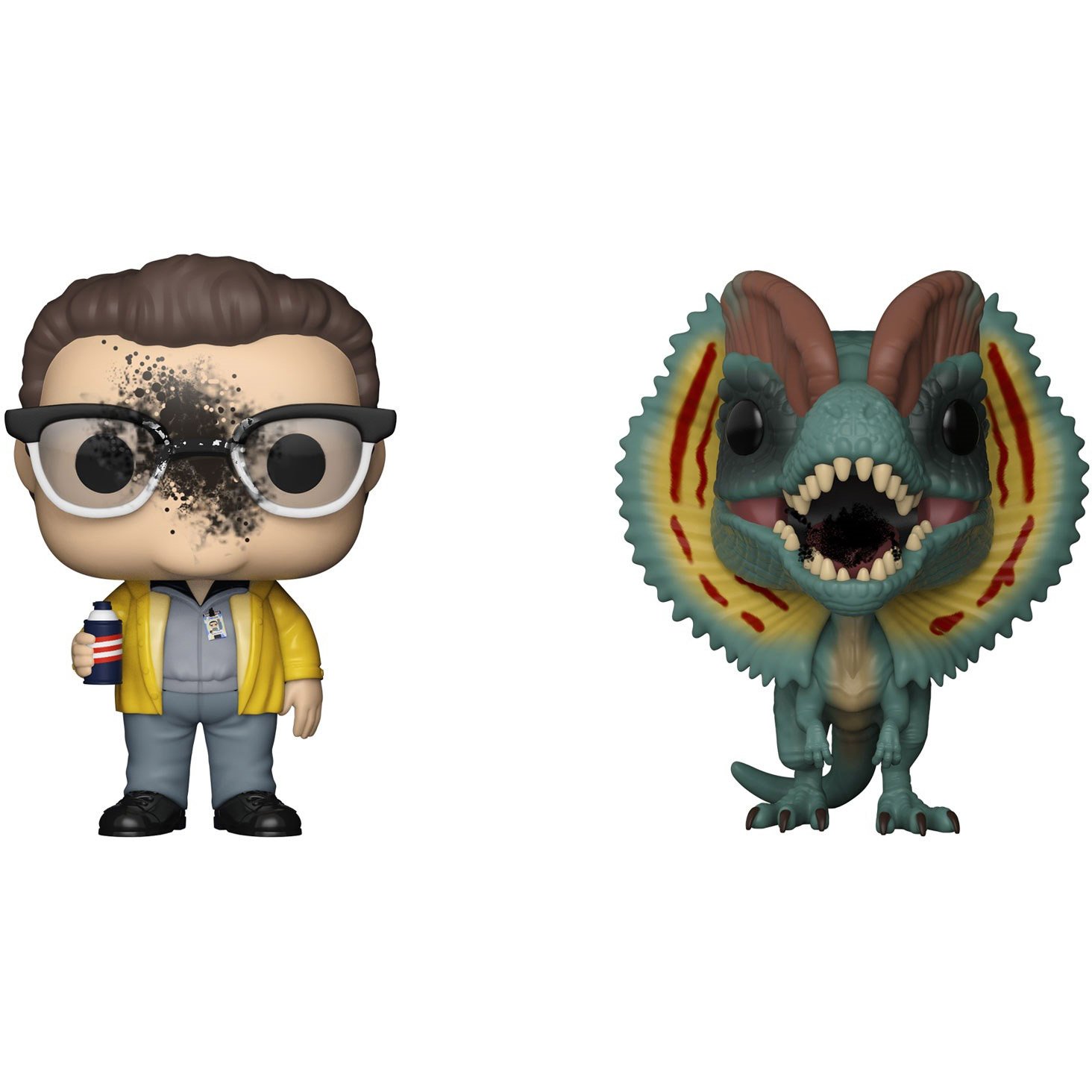 Funko Dennis Nedry \u0026 Dilophosaurus (EE 