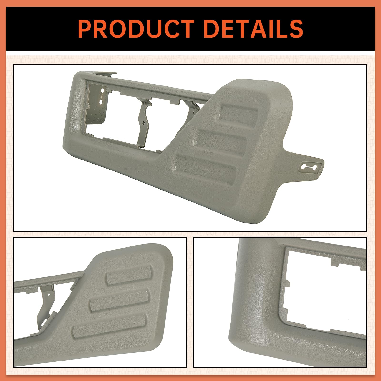 Amazon.com: ECOTRIC Front Driver Seat (Left) Cushion Panel Trim