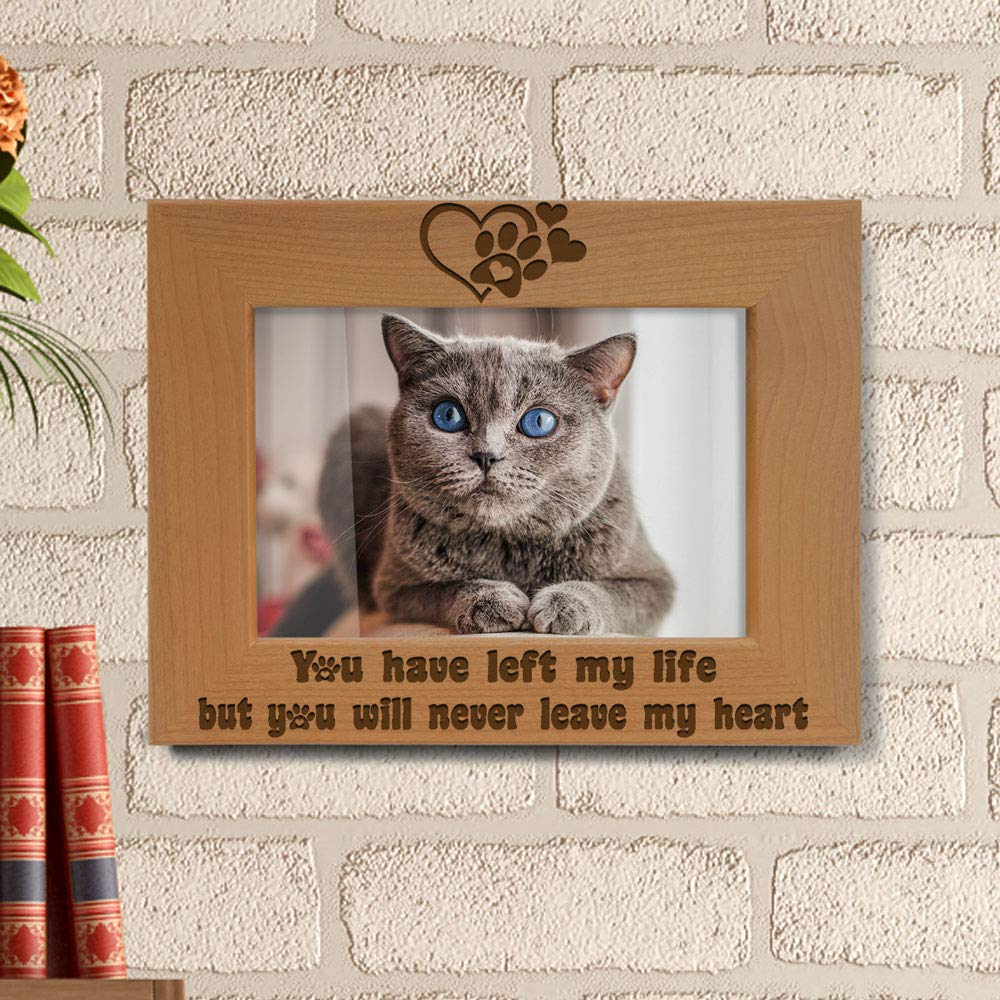 Pet Memorial Frame - You'll Never Leave My Heart -6