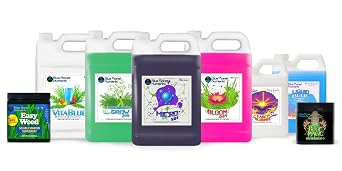 Complete Plant Food Fertilizer Set | Elite High Yield System Regular | for All Gardens & Plants | Hydroponic Aeroponic Soil Coco Coir | Made in USA | Blue Planet Nutrients
