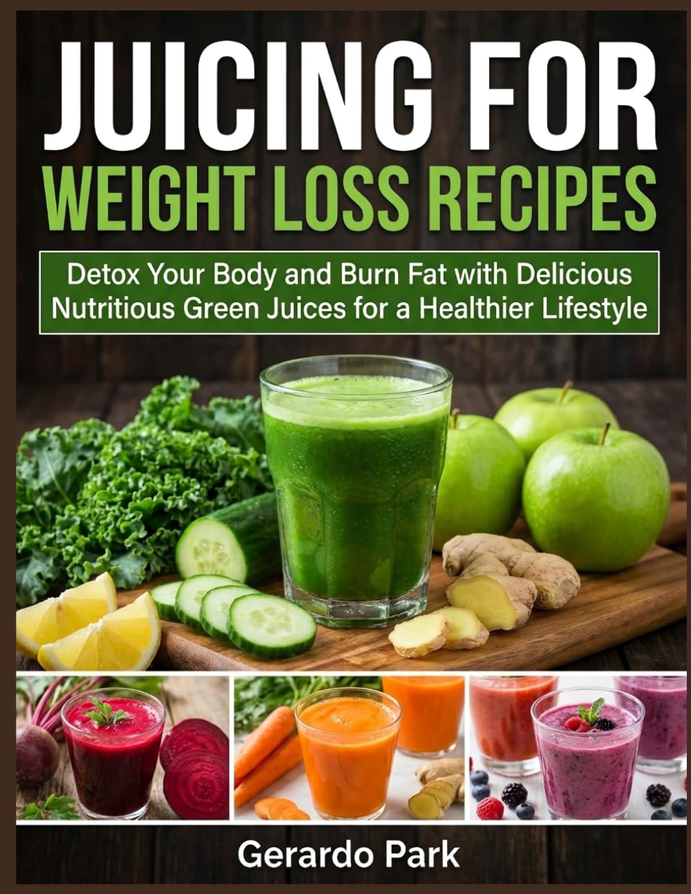 Juicing For Weight Loss Recipes: Detox Your Body and Burn Fat with Delicious Nutritious Green Juices for a Healthier Lifestyle