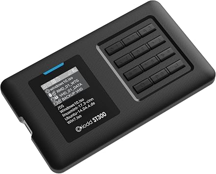ST300 2.5 inch7mm Enclosure/USB-C/Bootable Virtual ODD&HDD/Write Protect / 2531