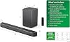 PHILIPS TAB5309 Soundbar 2.1 مع مضخم صوت لاسلكي واتصال DTS غامر Virtual: X Audio Technology - 240 W Max Power و Deep Bass و Bluetooth 5.4 وأربعة أوضاع EQ واتصال HDMI ARC و USB - رمادي غامق