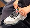 Nike Jordan Air 4 RM PRM - Hombre (Rojo Fuego/Blanco/Negro) 5