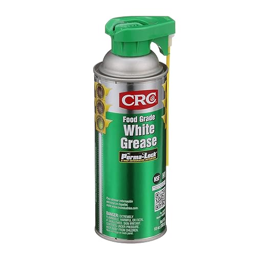 CRC Grasa blanca de grado alimenticio, 10 Wt Oz, 03038