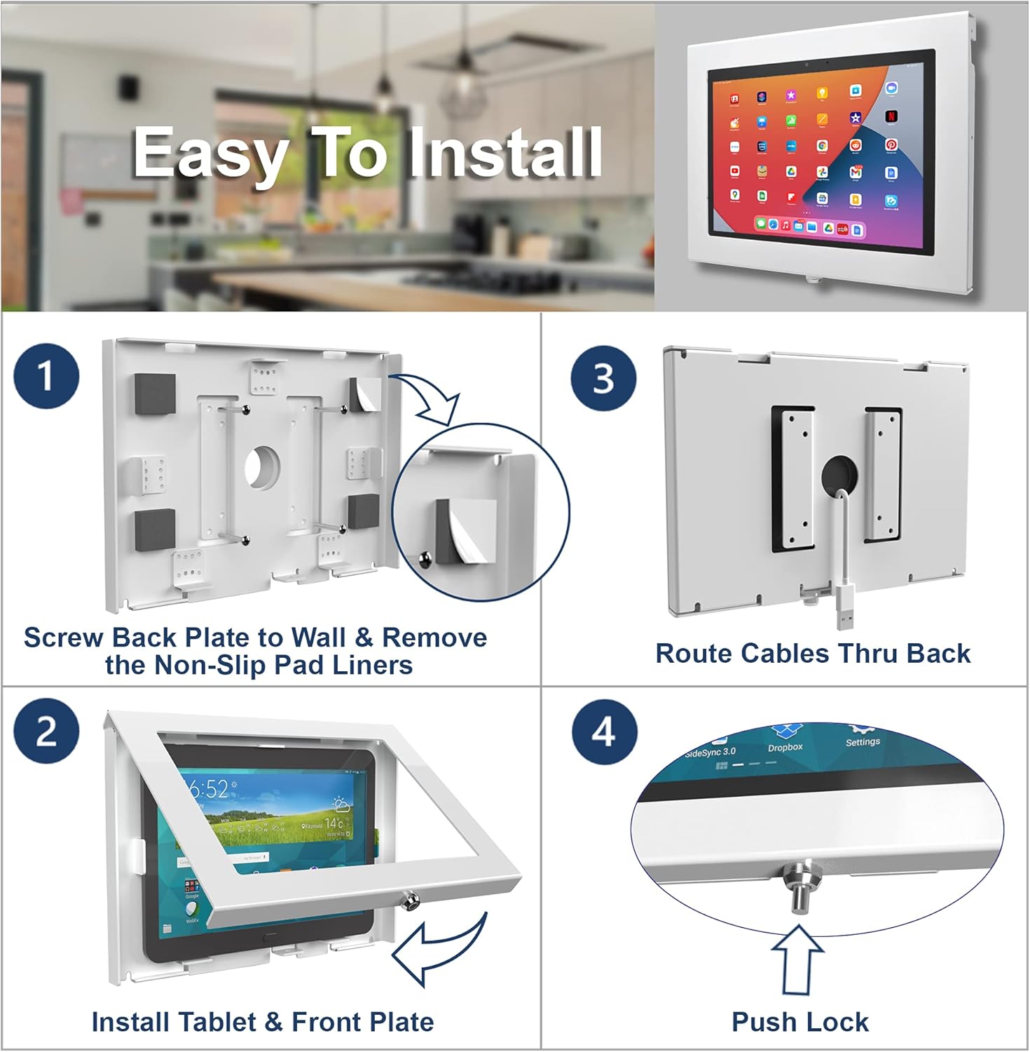 70% Off Discount TABcare Locking Security Metal Case for Apple iPad Air 4 10.9 Tablet for Kiosk, POS, Store, Show Display (Black, iPad Air 4 10.9) π Flash Sale TABcare Locking Security Metal Case for Apple iPad Air 4 10.9 Tablet for Kiosk, POS, Store, Show Display (Black, iPad Air 4 10.9)