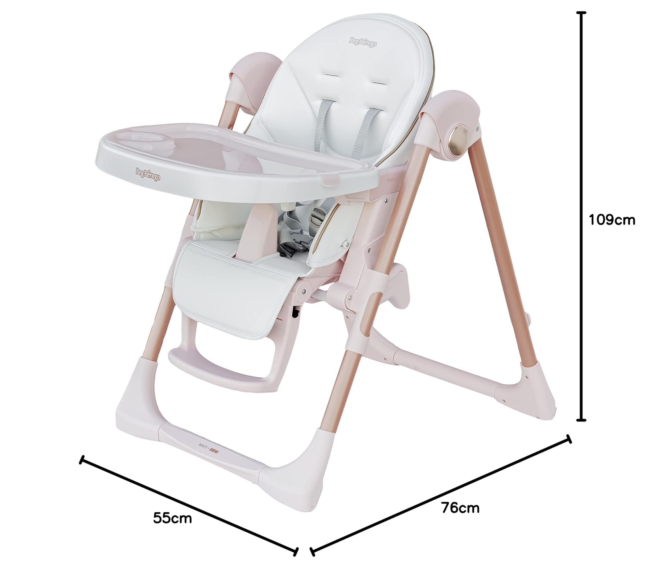 Peg Perego Seggiolone Prima Pappa Follow Me - Seggiolone da bambina