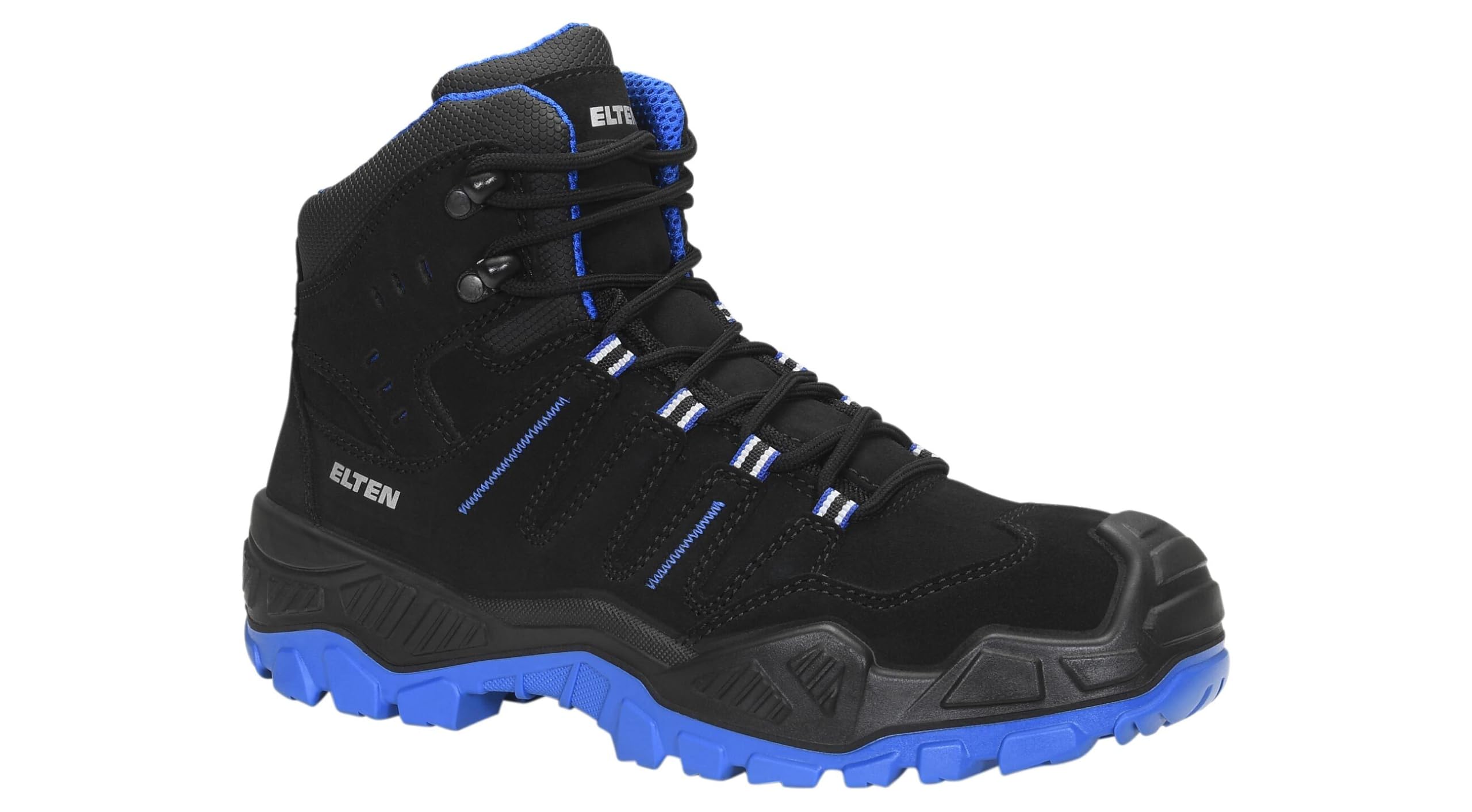 ELTEN Uniseks Quentin Black-blue Mid Esd S3sButy przemysłowe